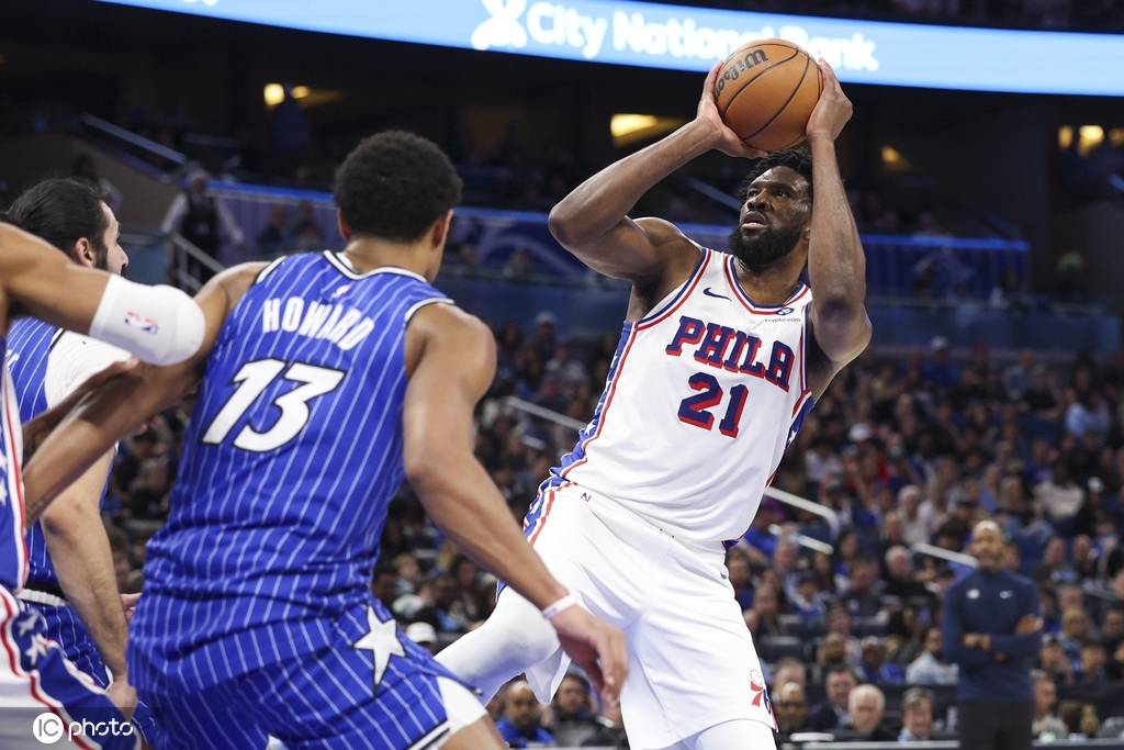 恩比德22+9贝恩空砍23分 马克西29分76人力克魔术